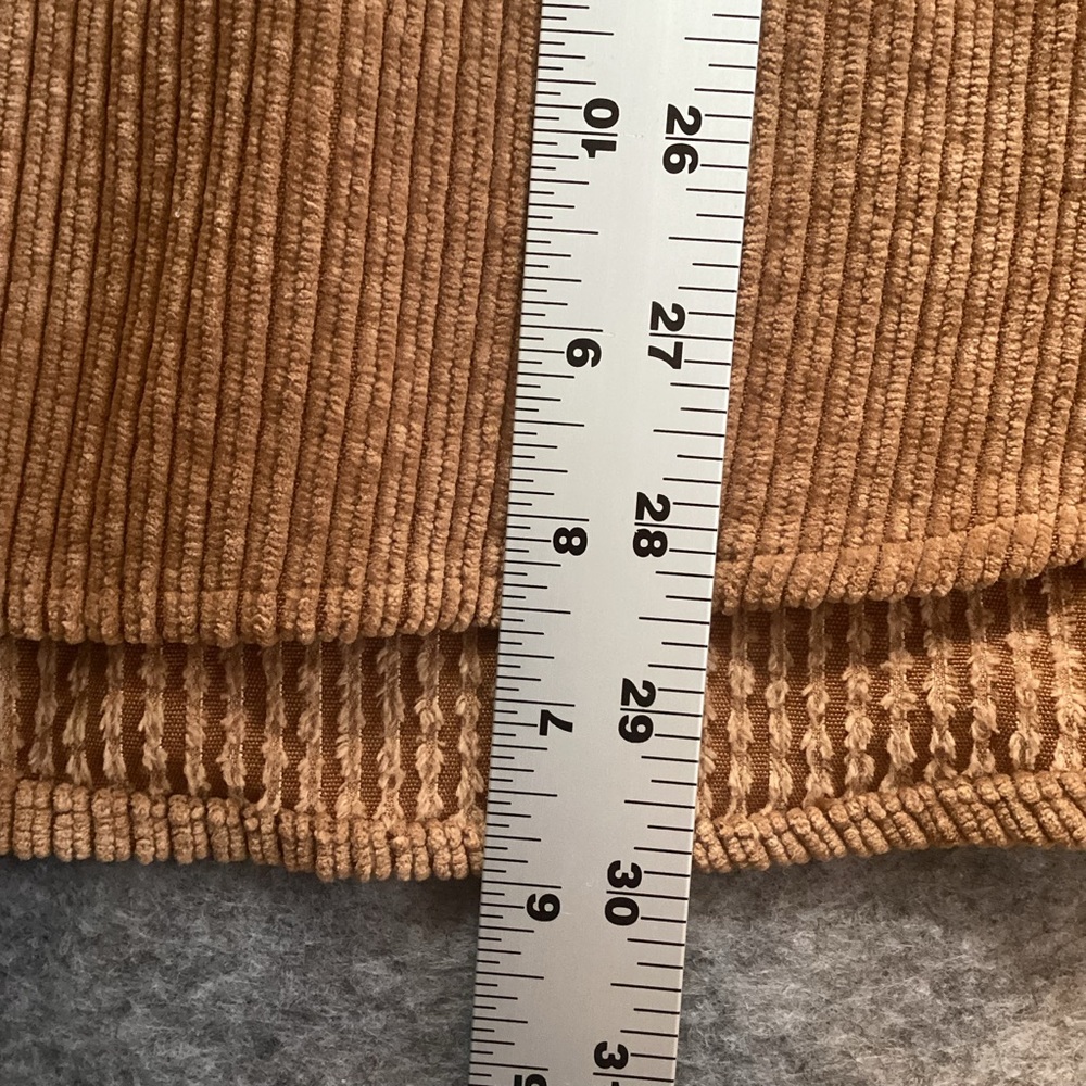 Maurices Tan Corduroy Button Down Lightweight Shacket, Size‎ XL - Picture 6 of 9